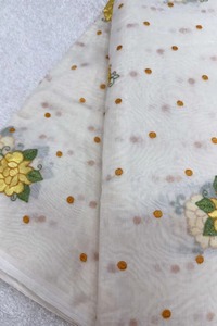 Tela de bordado malté, tela de encaje con lentejuelas, tela de malla al por mayor para abayas, caftanes, prendas de vestir, compras al por mayor, exportación. - Product Image 3