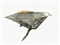 Barbecue portable pliable au charbon de bois de taille moyenne pour camping, pique-nique et extérieur - Vente en gros