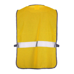 OEM Factory Price Lightweight Men Work Wear Protective Safety Premium Quality Hi Vis Construction Security Road Safety <b>Vest</b> - Product Image 3