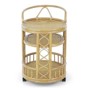 รถเข็นกาแฟหวายราคาถูก รถเข็นเครื่องดื่มขายดี รถเข็นบาร์สานมือ รถเข็นเครื่องดื่ม - Product Image 6