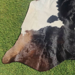 Alfombra auténtica de piel de vaca, tapete de cuero genuino para sala de estar, dormitorio, decoración de interiores - Product Image 3