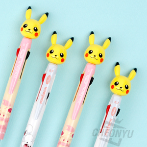 Figura de PVC de Pokemon, Bolígrafo de 3 Colores, 30 Piezas, Personaje Adorable Kawaii, Material Escolar para Niños, Pikachu, Venta al por Mayor - Product Image 1
