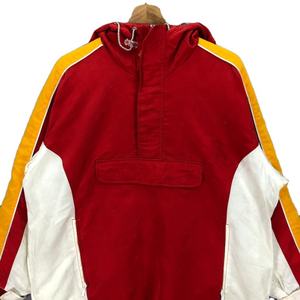 Veste coupe-vent de style streetwear avec logo personnalisé, veste coupe-vent de football 100% nylon pour hommes - Product Image 3