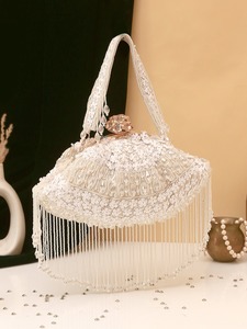 Indian Handmade Batua Bag Embroidered Potli Purse Drawstring <b>Handbag</b> <b>Wedding</b> Party Evening Bag Wholesale - Product Image 2