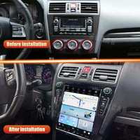 AuCar 10.8'' Android 13 Écran vidéo de voiture Tesla Navigation GPS pour Subaru WRX 2015-2021 Lecteur multimédia de voiture Radio de voiture