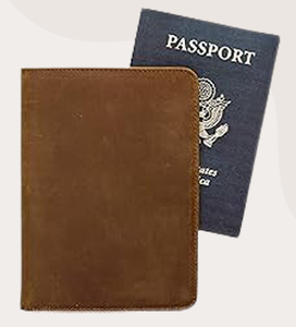 Fabricación de Porta Pasaportes Personalizados, Funda para Pasaporte, Funda para Tarjetas, Cartera de Cuero Suave para Pasaportes para Hombres y Mujeres - Product Image 2
