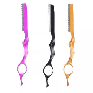 Cuchilla Profesional de Acero Inoxidable para Adelgazar el Cabello, Peine para Barbería y Salón de Belleza, Herramienta de Corte de Cabello a Precio Competitivo - Product Image 1