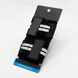 Bandes de poignet unisexes multicolores en néoprène réglables et antidérapantes avec fermeture auto-agrippante pour la musculation - Protection complète - Product Image 3