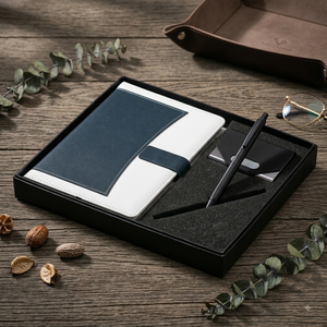 PU Leather A5 Multicolor Executive <b>Diary</b> Notebook Office Planner <b>With</b> Pen Custom Logo Corporate Gift - Product Image 2