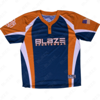 Fabricant de maillots de baseball personnalisés pour hommes OEM – Polyester/Coton respirant, écologique, style formel, col rond, conçu pour répondre à vos besoins