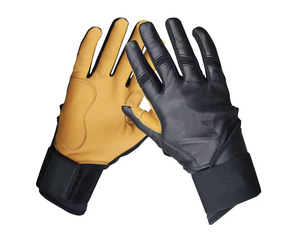 Gants de baseball et softball en cuir premium OEM à protection intégrale, les plus vendus, pour jeunes et adultes, avec rembourrage de la paume - Product Image 3
