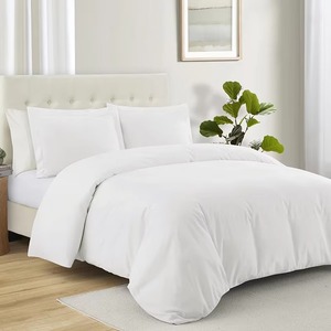 <b>Comforter</b> <b>Set</b> Solid Color Stitched 100% Cotton All-Season Breathable Home Use <b>Comforter</b> <b>Sets</b> - Product Image 1