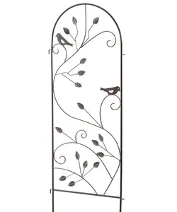 Treillis de jardin en métal robuste pour un support vertical solide des plantes grimpantes dans les espaces extérieurs, pour une décoration améliorée. - Product Image 3