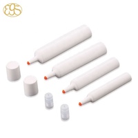 PCR plastique cosmétiques cinq rouleaux 304 boule en acier inoxydable Massage corps 200ml crème Tube