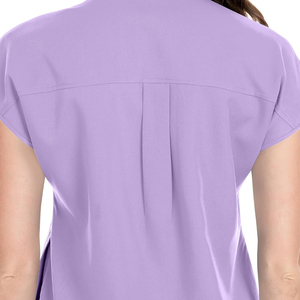 Custom Woven Fabric Medical Uniforms for Doctors Nurses Beauty <b>Salons</b> Dental Hospitals Overalls Tops with Printed <b>Scrub</b> Design - Product Image 3