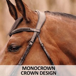 <b>Top</b> Selling Equestrian <b>Leather</b> Bridle Headstall Customizable Design 100% QC Inspected for Horse Riding Racing Wholesale Price - Product Image 4