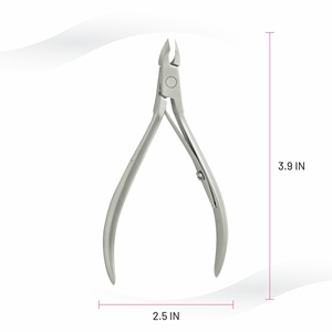 Cortacutículas Profesional de Acero Inoxidable Steeline Beauty, Punta Inclinada Ultra Afilada, Abertura de Mandíbula Ancha, Herramienta de Manicura Duradera - Product Image 2