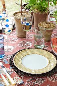 Woven Wicker Rattan Placemat <b>Round</b> <b>Table</b> <b>Mat</b> Decorative Dining Placemat Rustic <b>Table</b> Setting Accent Ideal For Home Dining Decor - Product Image 4
