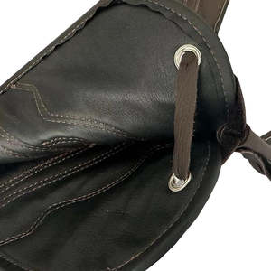 Guantes de Cetrería de Cuero Natural Duradero de Varias Capas, Gran Protección para la Mano Izquierda, en Oferta - Product Image 5