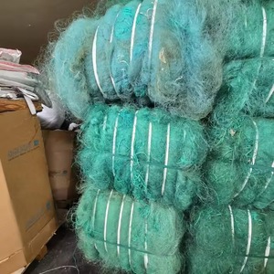 เศษตาข่ายไนลอน PA6 รีไซเคิล มีจำนวนมากสำหรับผู้ซื้อพลาสติกรีไซเคิลทั่วโลก - Product Image 1