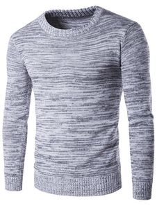 Men Cable Knit Sweater Long Sleeve <b>Pullover</b> Crew Neck Chunky Knit <b>Jumper</b> for Autumn Winter Casual Wear - Product Image 2