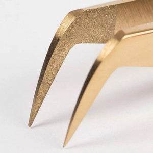 Pinzas para Pestañas de Acero Inoxidable con Punta de Fibra, Dentadas, con Opción de Logotipo Personalizado - Venta al por Mayor - Product Image 4