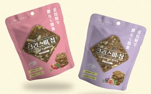 [Dailymeal] Manulbbangjip Chips de canneberges cuites au four riches en protéines, 15g de protéines, faibles en gras et antioxydants, collation super-alimentaire - Product Image 2