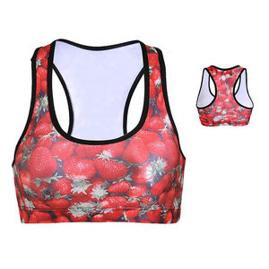 เสื้อชั้นในกีฬาแบบเปิดคุณภาพสูง ระบายอากาศได้ดี น้ำหนักเบา ซัพพอร์ตสูง สำหรับออกกำลังกาย ไซส์ใหญ่พิเศษ ขายส่ง ร้านบูติก เซ็กซี่ ทันสมัย  แบบซับลิเมชั่น - Product Image 6