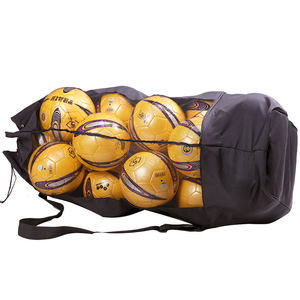 Bolsa de malla grande para balones de fútbol, resistente, con cordón, para almacenamiento de balones deportivos, para fútbol, voleibol, baloncesto, mochila deportiva - Product Image 5