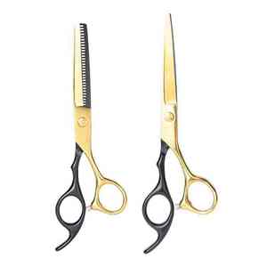 Ciseaux de coiffure 6'' en acier inoxydable JP, ensemble de ciseaux de barbier professionnels pour la coupe de cheveux, avec sac inclus - Product Image 1