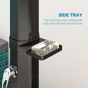 Douche solaire extérieure de 2,1 m de long, capacité de 34,5 L, idéale pour la cour, le bord de piscine, la plage ou le spa - Product Image 5