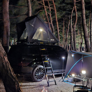 Tente de toit ultra-plate 10 cm, légère, 36 kg, en aluminium, tente tout-terrain, tente pour remorque, tente pop-up, coque rigide pour voiture, légère - Product Image 5