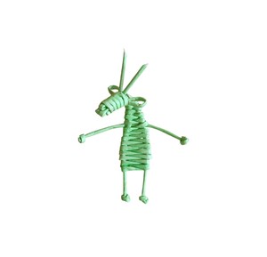 Escultura Decorativa de Burro en Miniatura de Ratán Tejido, con Ratán, Regalo, Estatua de Animal Hecha a Mano, Decoración, Compradores Globales - Product Image 2