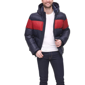 Veste matelassée pour homme, col montant, respirante, haute qualité, impression de logo personnalisée, hiver - Product Image 4