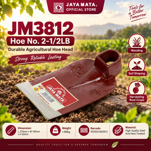 Cabeza de Azada Estándar JAYA MATA JM3812, Hoja de Acero Resistente para Agricultura, Jardinería y Cultivo, Cabeza de Azada de Jardín de Alta Resistencia JM3812 - Product Image 1