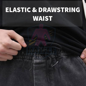 Jean Baggy Léger pour Homme, Meilleure Vente, Qualité Supérieure, 100% Coton, Taille Haute, Fermeture Boutonnée - Product Image 6