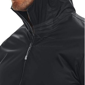 Chaqueta Impermeable con Capucha para Hombre, Diseño Personalizado, Transpirable, con Logotipo Frontal, Estilo Urbano, Ropa de Invierno, Tejido de Nailon/Poliéster - Product Image 6