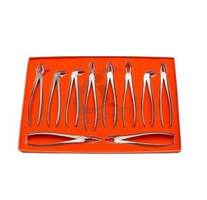 Nouvel ensemble d'instruments dentaires manuels en acier inoxydable avec poignée ergonomique - Kit chirurgical oral complet - Product Image 3