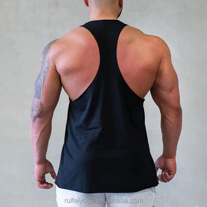Débardeur de musculation pour homme, coupe stringer, dos nageur, sans manches, séchage rapide, pour entraînement sportif et fitness - Product Image 4