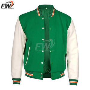 Veste Varsity pour homme - Coupe-vent respirant 100 % polyester durable avec col montant et options de logo sur le devant - Prix - Product Image 1