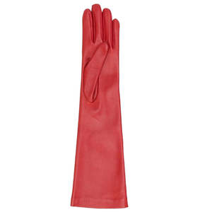 Guantes de cuero de vaca para mujer, guantes térmicos cálidos con forro térmico para invierno, guantes elegantes para conducir al aire libre con pantalla táctil, ajuste delgado, a la moda para mujer - Product Image 1
