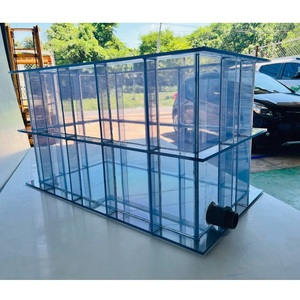 Réservoirs de stockage en PVC transparent sur mesure, résistants aux produits chimiques, à l'eau, à l'huile et au carburant, garantie 1 an, fabriqués au Vietnam. - Product Image 5