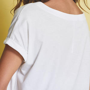 เสื้อยืดแฟชั่นผู้หญิงทรงปกติ สไตล์ลำลองทันสมัย เสื้อยืดผู้หญิงทรงปกติ สไตล์สตรีทเทรนดี้ เสื้อยืดผู้หญิงทรงปกติความยาวปกติ - Product Image 6