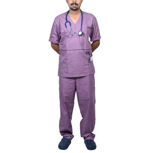 Tenues de travail personnalisées OEM, accessoires médicaux unisexes, tissu en coton Dobby, détection des aiguilles, usage extérieur, hôpital - Product Image 1