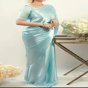 Sari moderne et élégant en soie douce Banarasi Gold Weaving pour adultes et filles Vêtements de fête indiens et pakistanais - Product Image 5