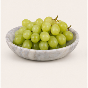 Cuenco Decorativo de Mármol Blanco Hecho a Mano de Lujo, Moderno, Redondo, de Piedra Sólida, para Guardar Objetos, Llaves o Frutas, para Decoración del Hogar, Venta al Por Mayor - Product Image 6