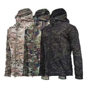 Men's Solid Genuine Leather <b>Waterproof</b> Breathable Windproof Zipper Closure Safari <b>Jacket</b> Workwear Style Autumn - Product Image 5