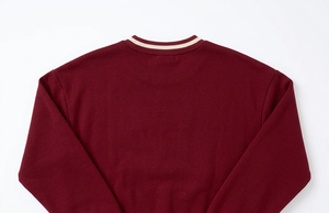 <b>Sweatshirt</b> Dark Brown <b>V</b> <b>Neck</b> Hoodies <b>Women</b> Long Sleeve 100% Cotton Knitted Breathable Pullover Loose Fit Streetwear OEM Custom - Product Image 4