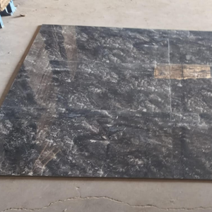 Azulejos de porcelana modernos para suelo, 60x120 cm, imitación de piedra brillante, textura brillante, para uso interior en salas de estar, modelo 1338 - Product Image 2