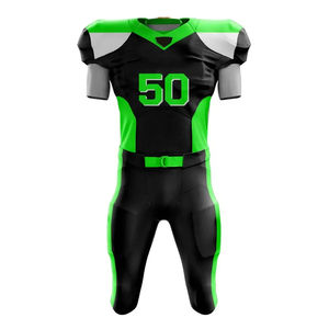 ชุดยูนิฟอร์มอเมริกันฟุตบอลคุณภาพดี ดีไซน์ยอดนิยม ผลิตอย่างประณีต ขายดีที่สุด สำหรับผู้ชาย - Product Image 1